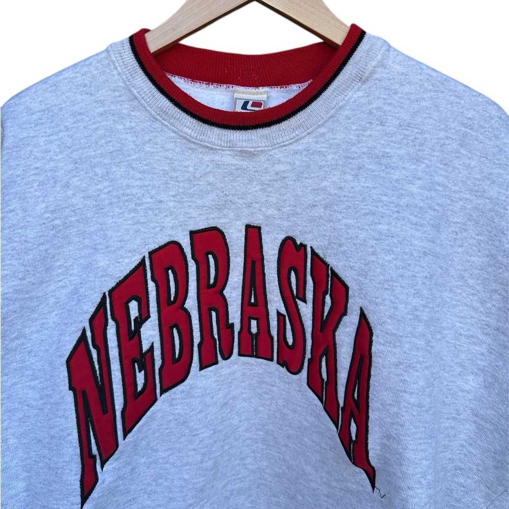 Nebraska Gray Sweatshirt